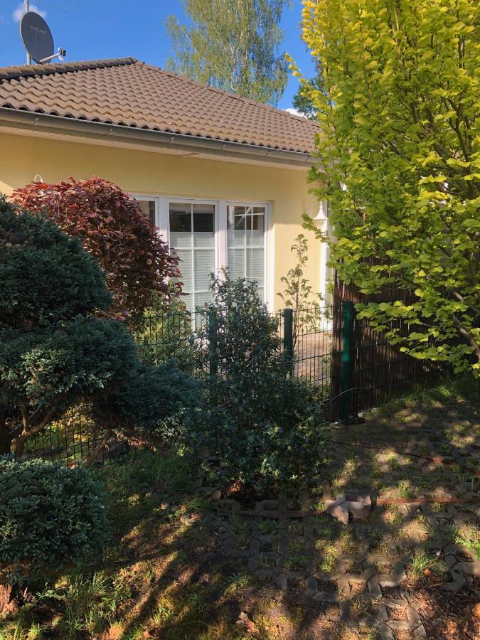 Ferienhaus Blaumond Mit Gartensauna Wandlitz Dış mekan fotoğraf
